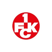 Ein roter Kreis mit dem weißen Schriftzug 1 FK in fetten, sich überschneidenden Buchstaben in der Mitte, der ein unverwechselbares Logo auf einem schlichten weißen Hintergrund bildet.